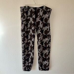 Rare Vintage 1980s Bob Fratzke Winona Camo Knit Pants Mens Size Medium